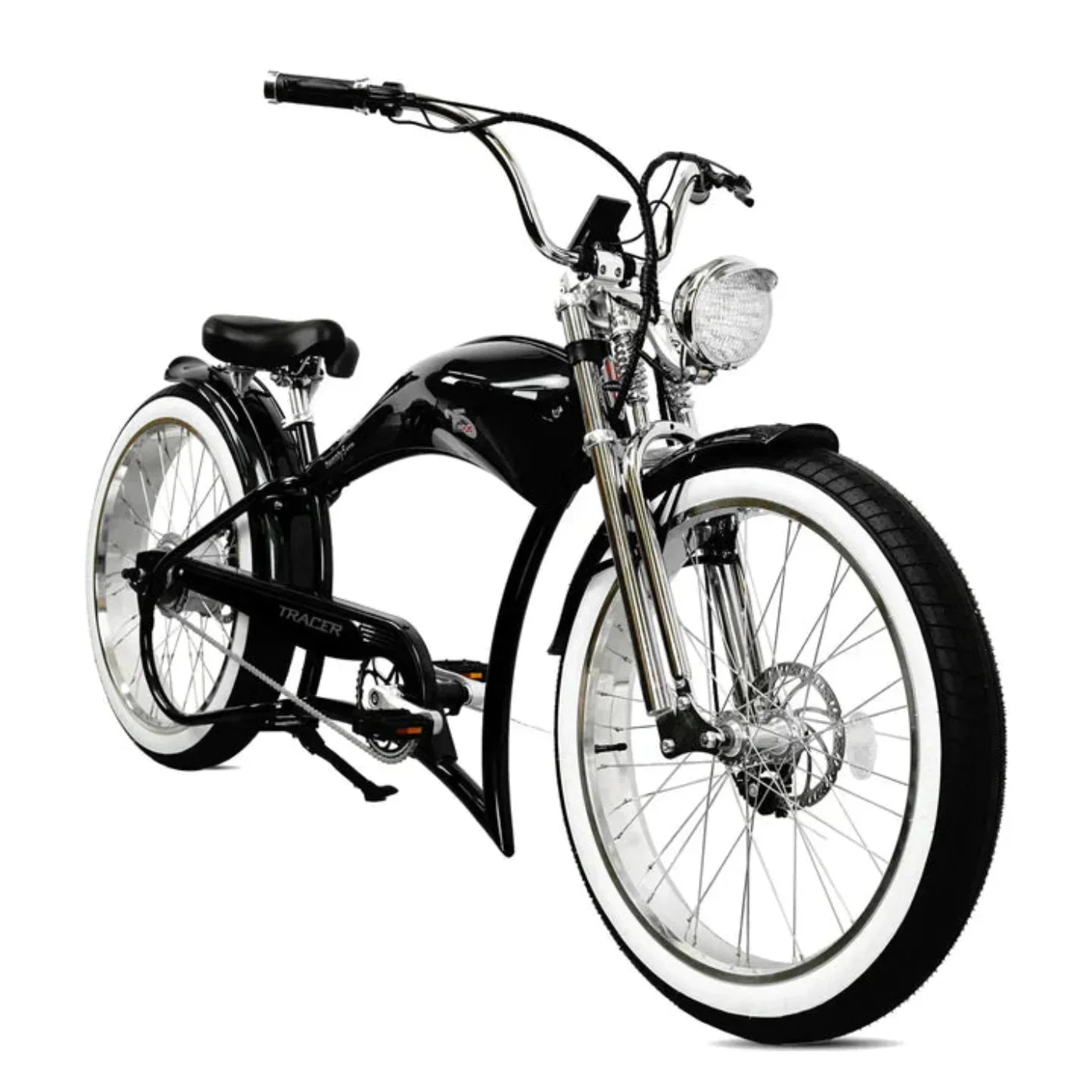 Tracer 500W 26" Twenty5 GTS Cruiser Electric Bike - MB-EB-TWENTY5-GTS-BK/ PLS