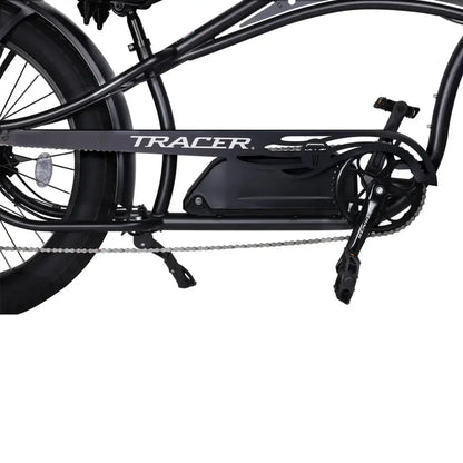 Tracer 750W 48V Chico GT7 Chopper Stretch Cruiser Fat Tire Electric Bike - EB-TC-CHICO-MBK