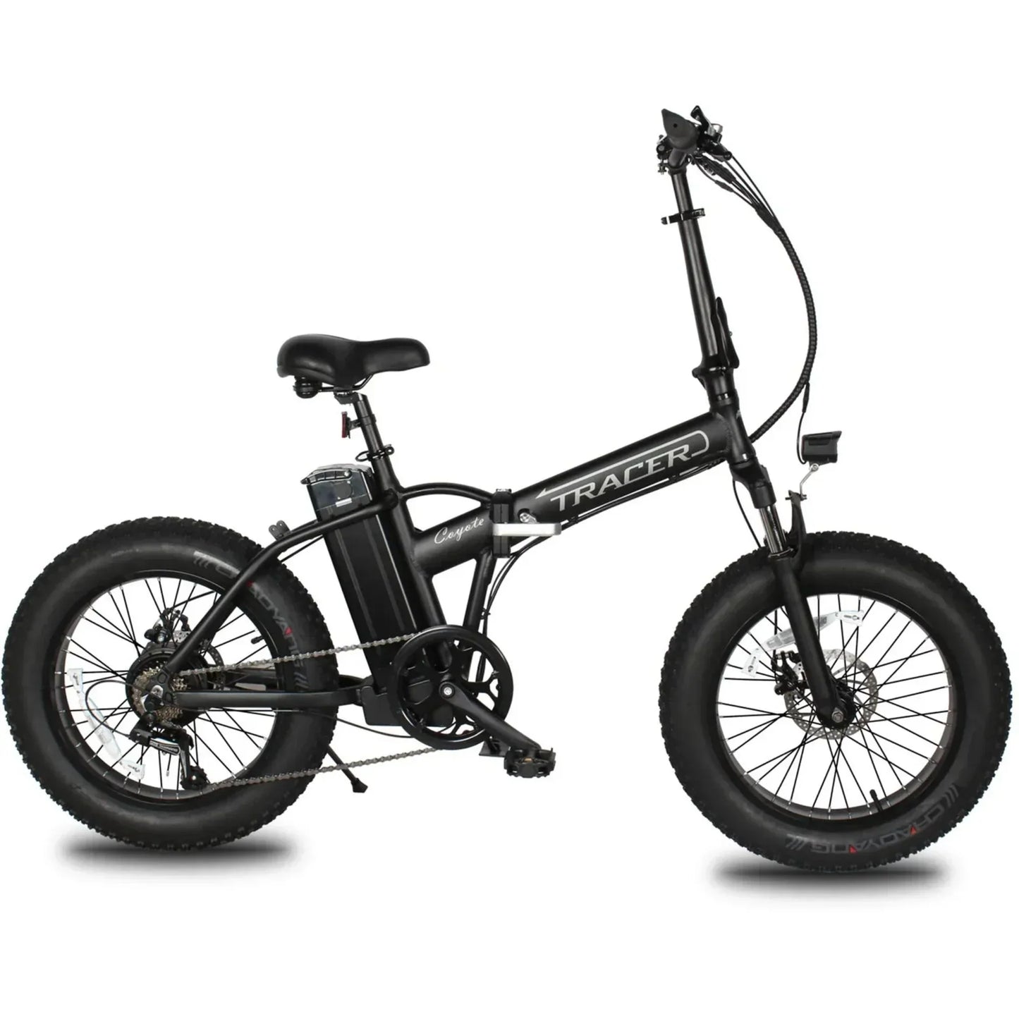 Tracer 500W 20" Coyote Foldable Electric Bike - MB-EB-COYOTE-MBK/BK