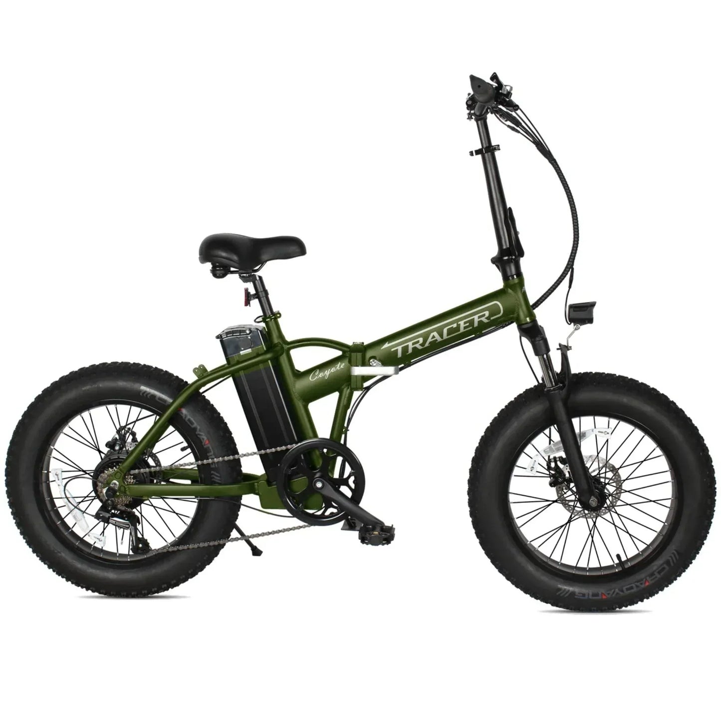 Tracer 500W 20" Coyote Foldable Electric Bike - MB-EB-COYOTE-MBK/BK