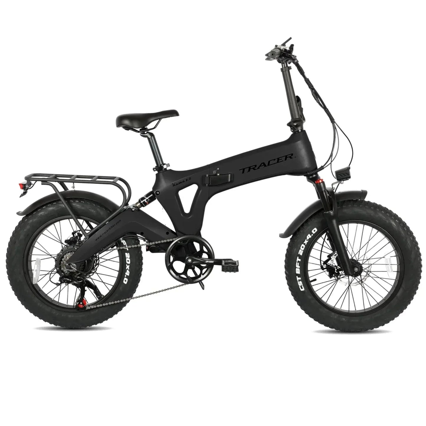 Tracer 750W 20" Kama 1.0 Folding Fat Tire Electric Bike - MB-EB-KAMA-MBK