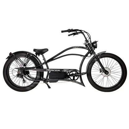 Tracer 1000W 48V Legend GT7 Chopper Stretch Cruiser Fat Tire Electric Bike