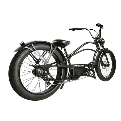 Tracer 1000W 48V Legend GT7 Chopper Stretch Cruiser Fat Tire Electric Bike