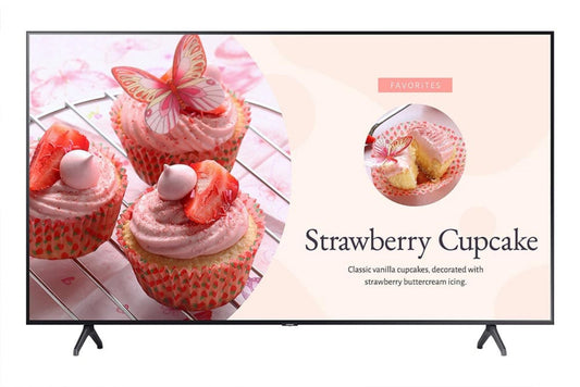 Samsung BE50T-H 50" Crystal UHD 4K Pro TV - BE50TH
