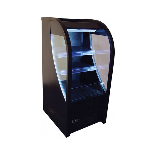 Excellence Industries - AC-6HC, 25" Commercial Vertical Open Display Case Merchandiser 6 cu.ft. - AC-6HC