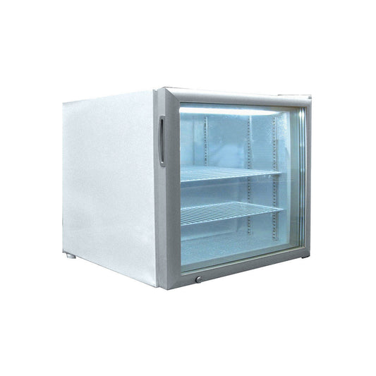 Excellence Industries - CTF-2HC, 22" Commercial Countertop Glass Door Merchandiser Freezer 1.9 cu.ft. - CTF-2HC