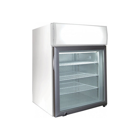Excellence Industries - CTF-4HCMS, 22.63" Commercial Countertop Merchandiser Freezer 4.2 cu. ft. - CTF-4HCMS