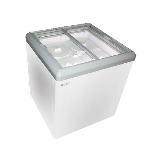 Excellence Industries - HL-6HC, 28" Commercial Flat Top Display Freezer 6.4 cu. ft. - HL-6HC