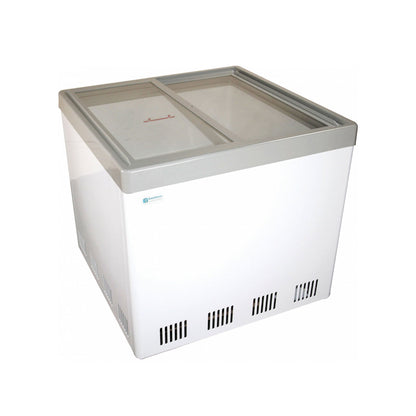 Excellence Industries - SPOT-4HCD, 35" Commercial Flat Top Dual Temp Glass Door Display Freezer 8.3 cu. ft. -  SPOT-4HCD