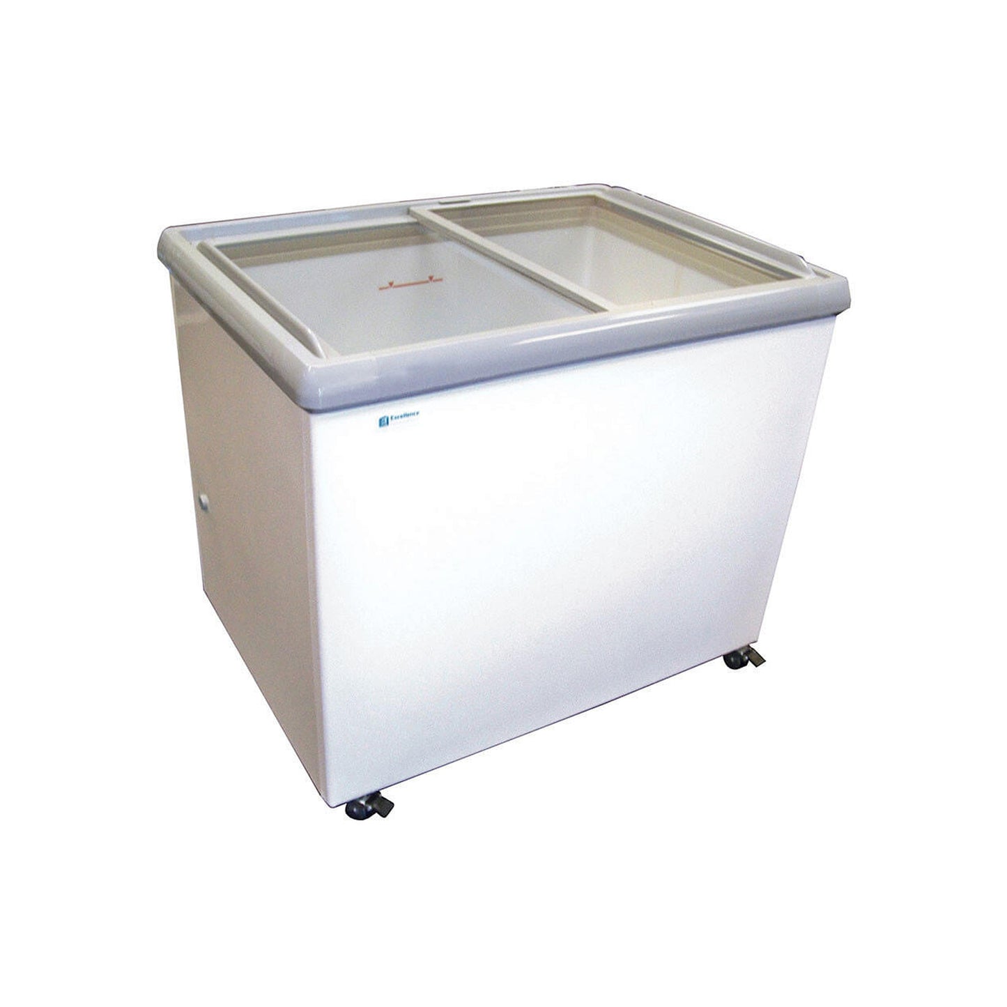 Excellence Industries - SPOT-6HCD, 47" Commercial Flat Top Dual Temp Glass Door Display Freezer 11.5 cu. ft. -  SPOT-6HCD