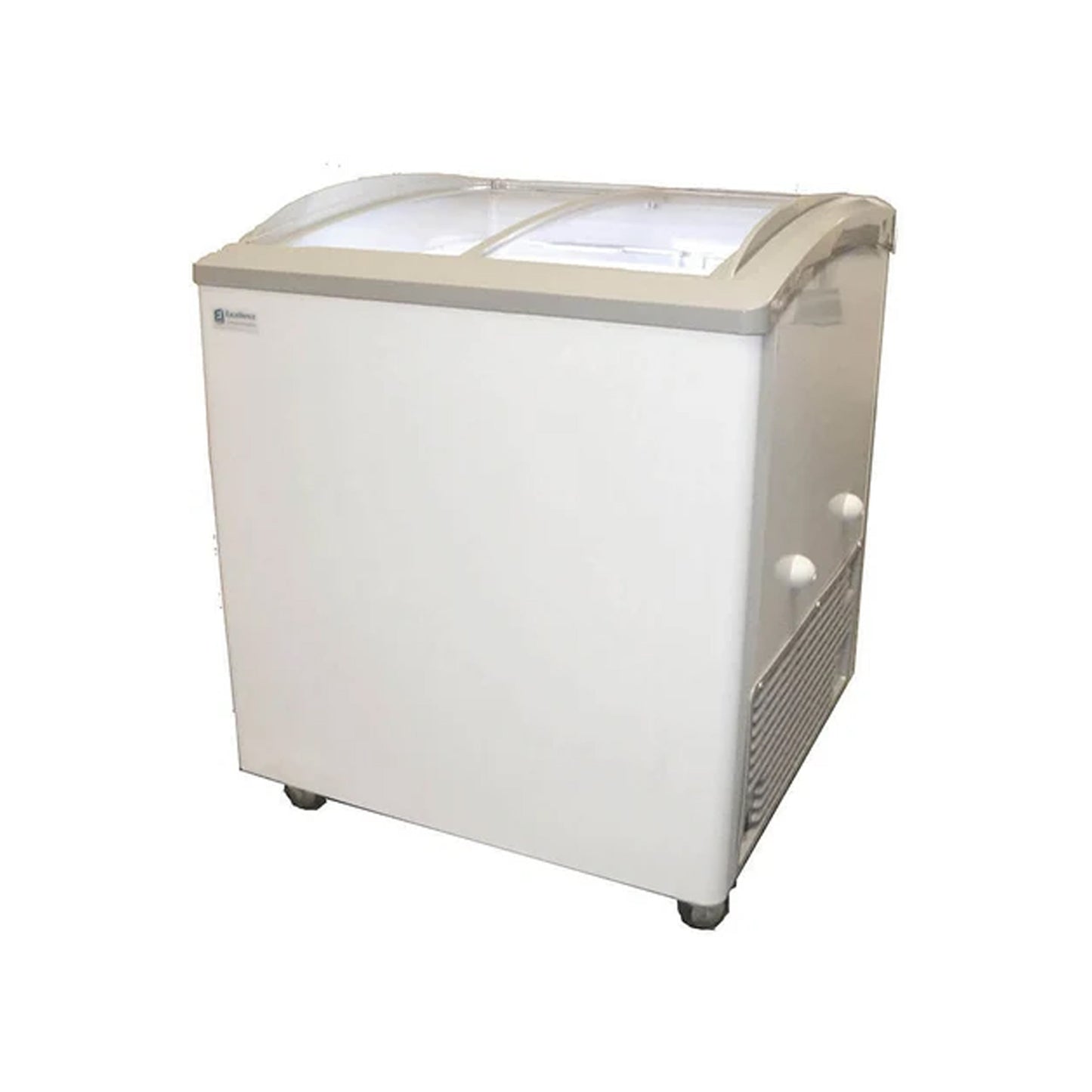 Excellence Industries - VB-2HC, 28" Commercial Chest Freezer 2 Curve Glass Door  6.3 cu. ft. - VB-2HC