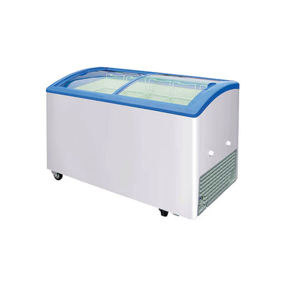 Excellence Industries - VB-5HC, 48" Commercial Chest Freezer 2 Curve Glass Door 12.9 cu. ft. - VB-5HC