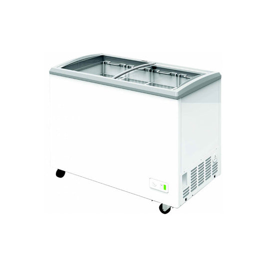 Excellence Industries - VBN-3D,  29" Commercial Dual Temperature Curve Glass Door Display Freezer 4 cu. ft. - VBN-3D