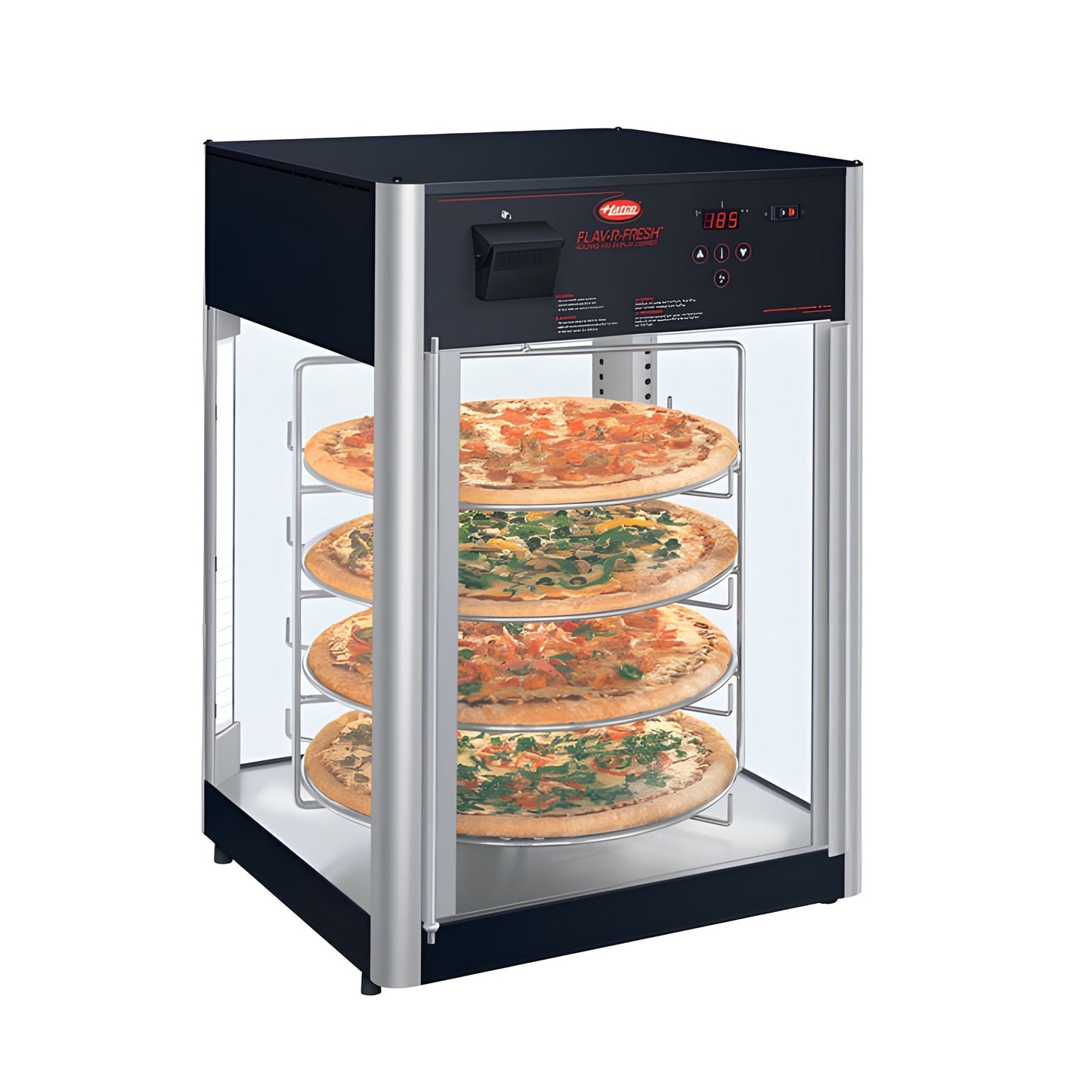 Hatco  19" Flav-R-Fresh 2-Door Humidified Impulse Full-View Display Cabinet with Digital Control - FDWD-2