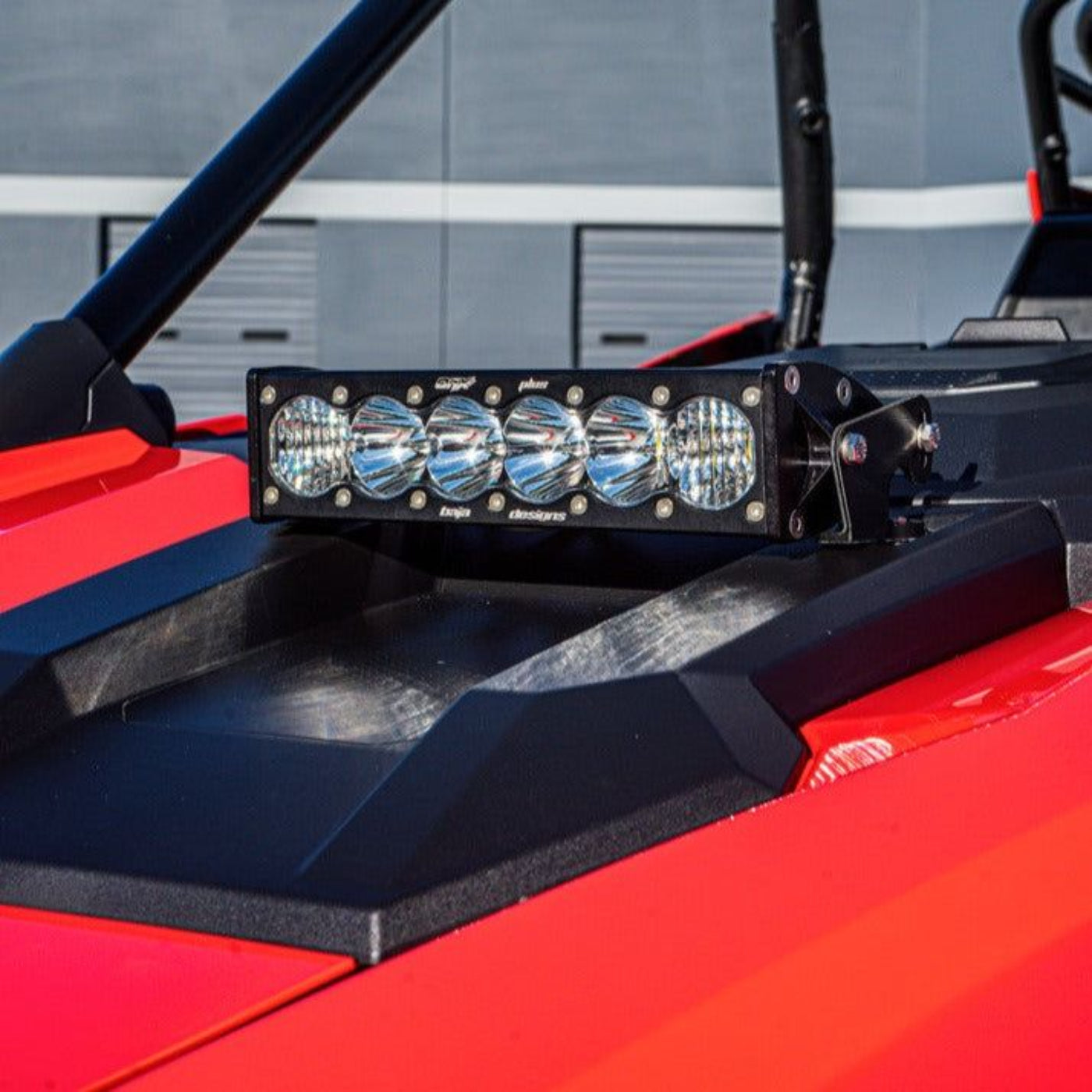 Baja Designs Polaris RZR Pro / Turbo R S8 10" Hood Mount Light Bar Kit - 447166