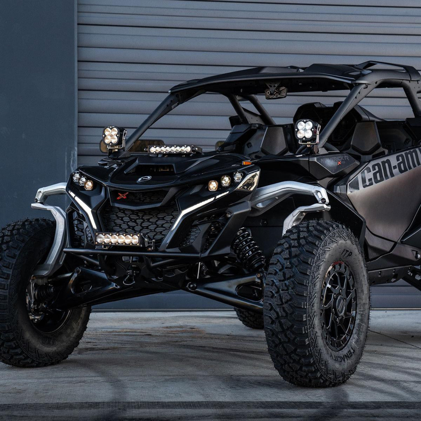 Baja Designs Can Am Maverick R XL Pro A-Pillar Kit - 418188