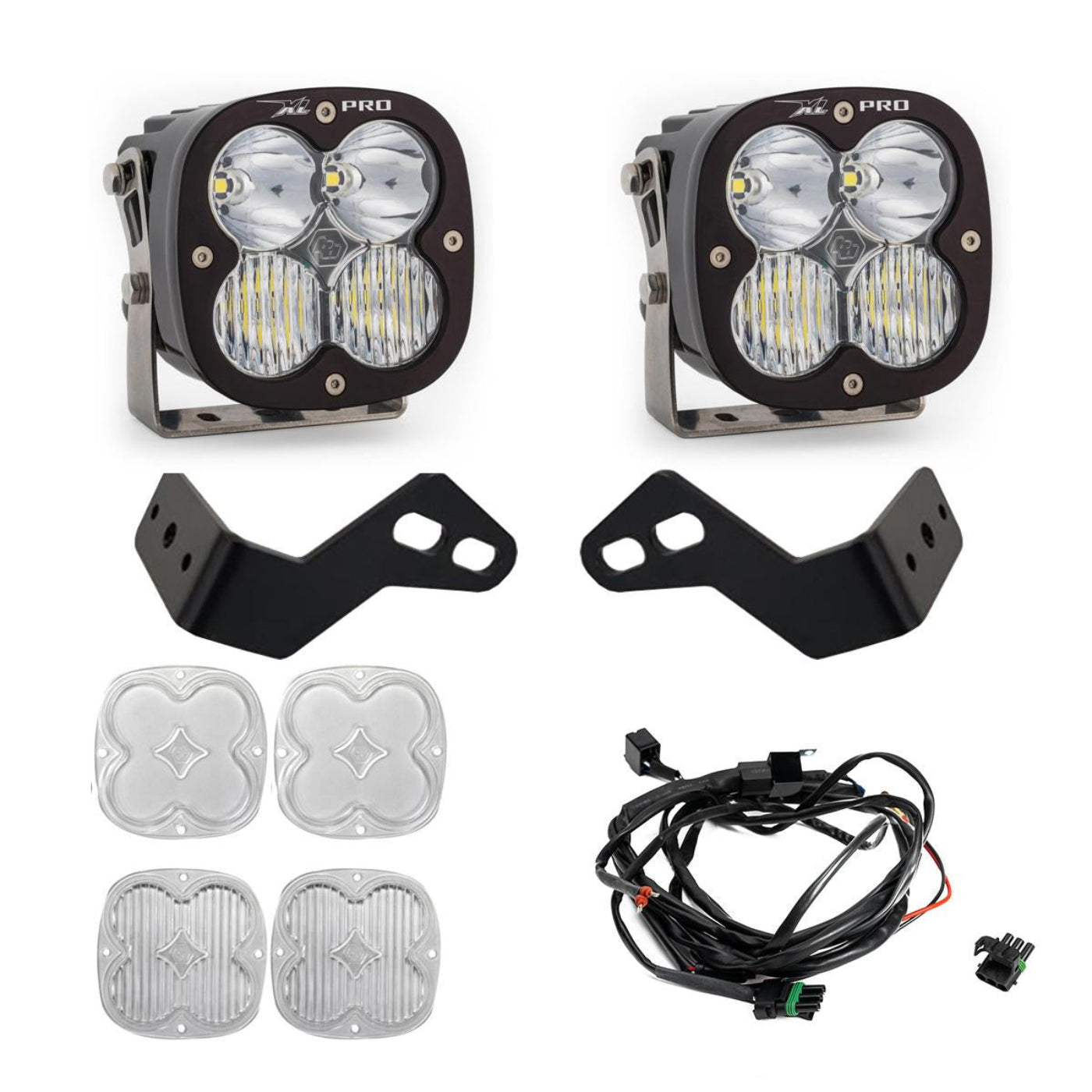 Baja Designs Can Am Maverick R XL Pro A-Pillar Kit - 418188