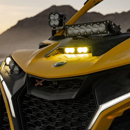 Baja Designs Can Am Maverick R Dual S2 Pro Hood Kit - 448208