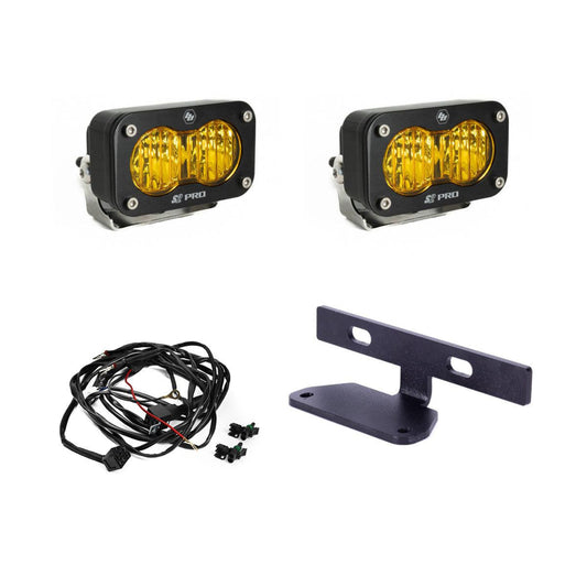 Baja Designs Can Am Maverick R Dual S2 Pro Hood Kit - 448208