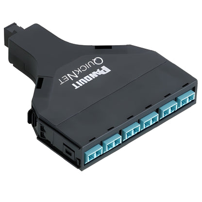 Panduit 12-fiber OM4 QN SFQ Cassette, Duplex LC - FQZN-12-10AS