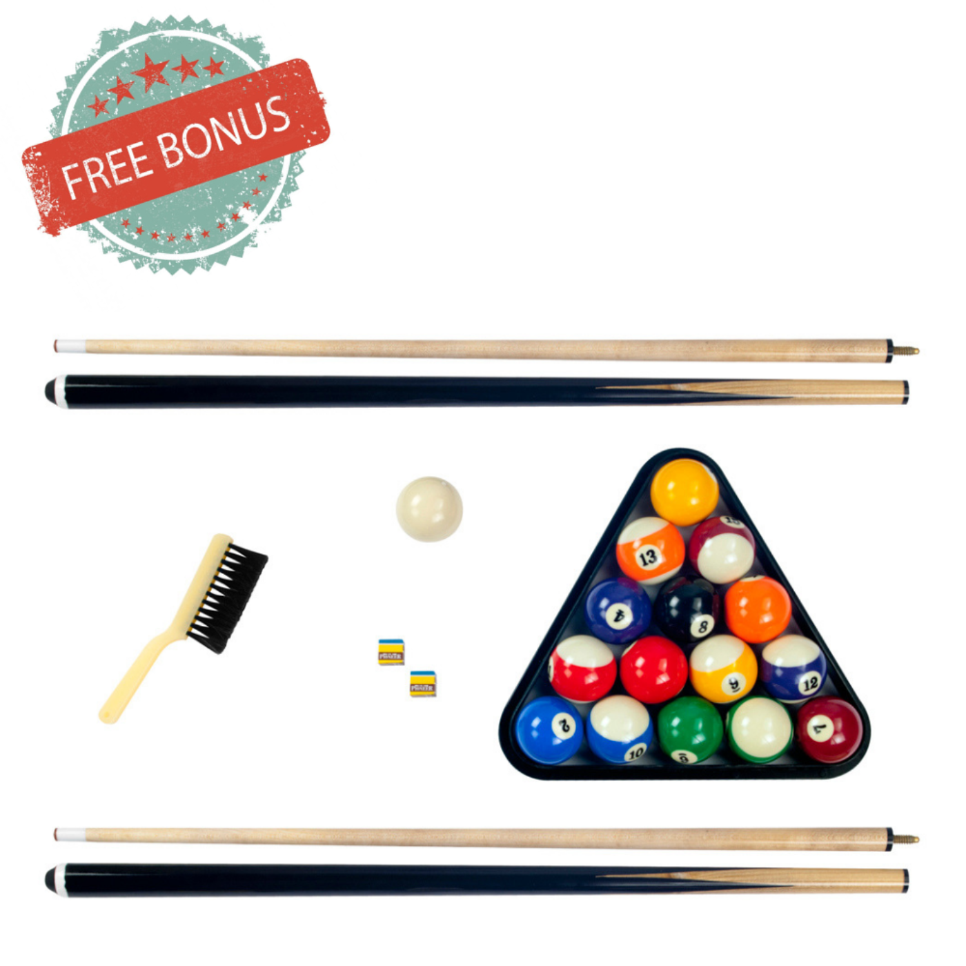 Hathaway Hustler 8ft Pool Table - BG2520PB