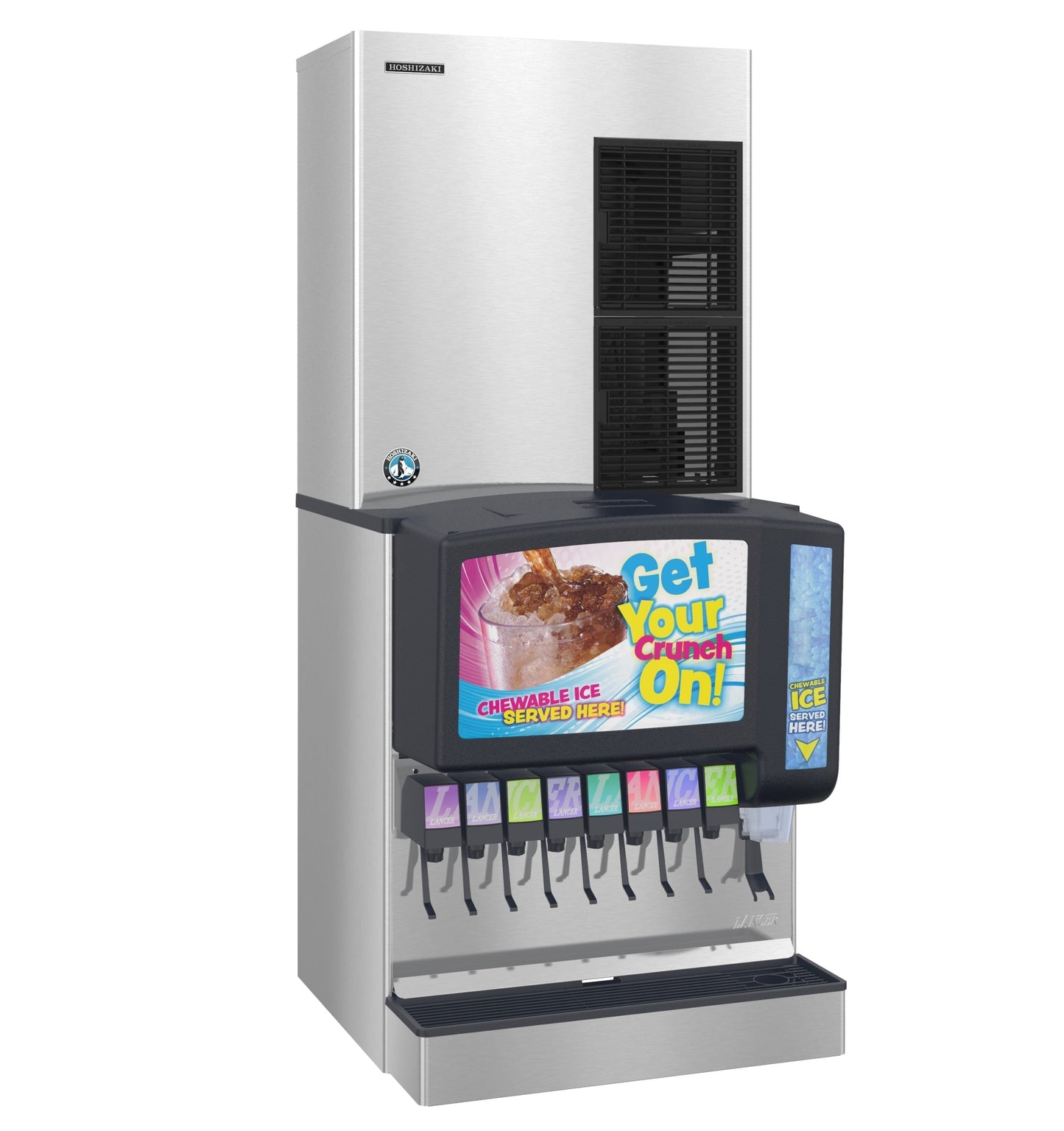 Hoshizaki  | 30" Wide Remote-Cooled Medium Cubelet Ice Maker Serenity Series (Dispenser & Condenser - FS-1501MLJ-C Sold Separately)