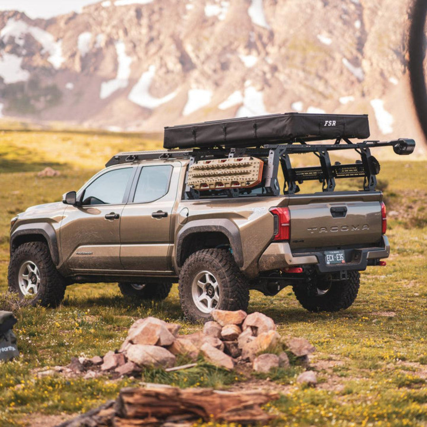 upTOP WORKHORSE Truck Bed Rack | Heavy-Duty, No-Drill Overland - UT-TRUSS-FH-R