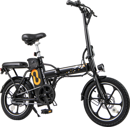 Costway Folding Electric Bike with Dual Disc Brakes 500W 20 MPH 37 Mile Range New - SP38244US