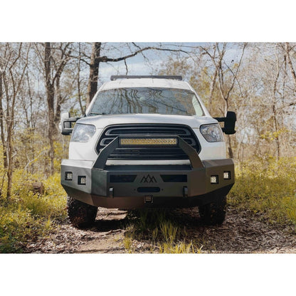 Backwoods Adventure Mods Ford Transit 2015-2019 Front Bumper Bull Bar