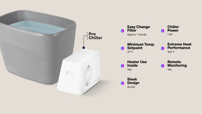 Plunge Contrast Therapy Bundle: Plunge Pod + The Sauna Mini - POD-MINI-SAUNA-BNDL