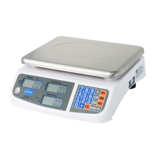 Globe GLS30 Price Computing Scale with Automatic Entry Tare - GLGLS30