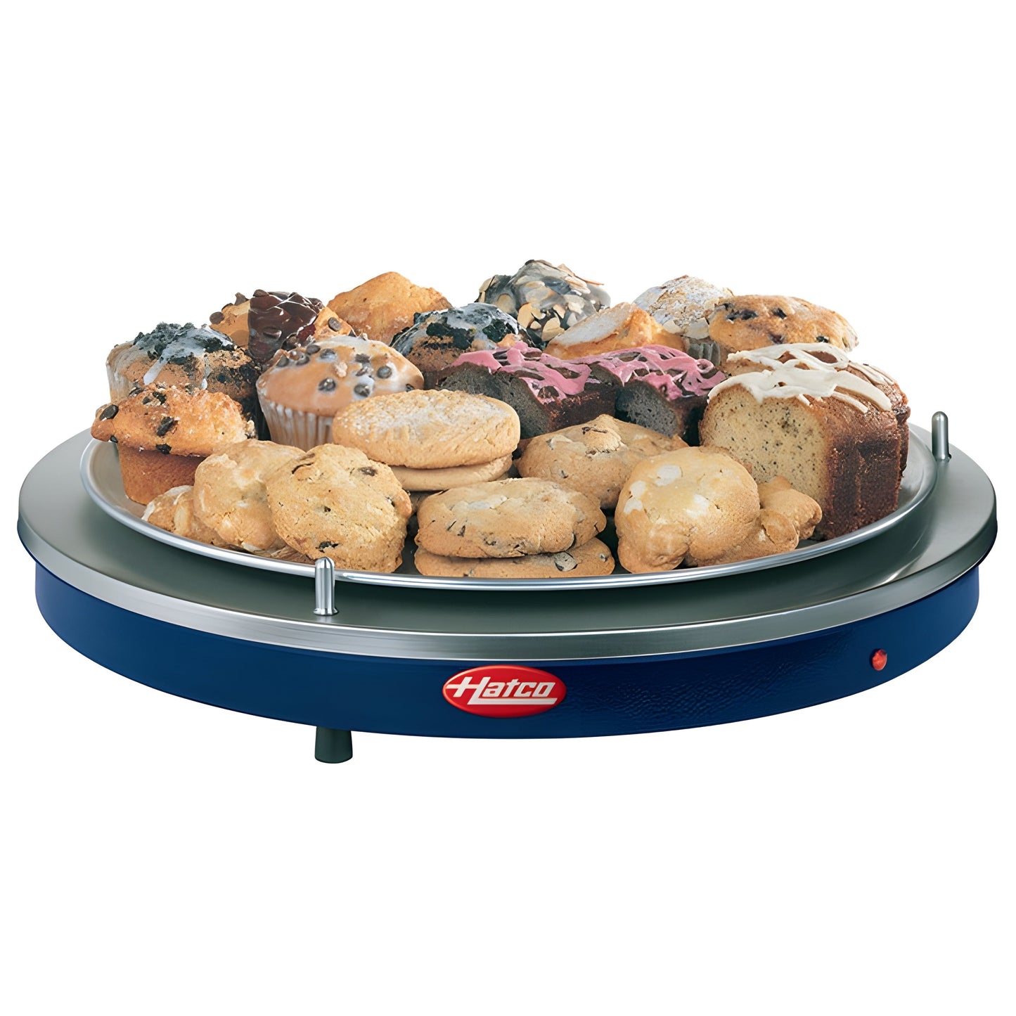 Hatco  19" Glo-Ray Stainless Steel Portable Round Heated Shelf - 120V/400W - GRSR-19