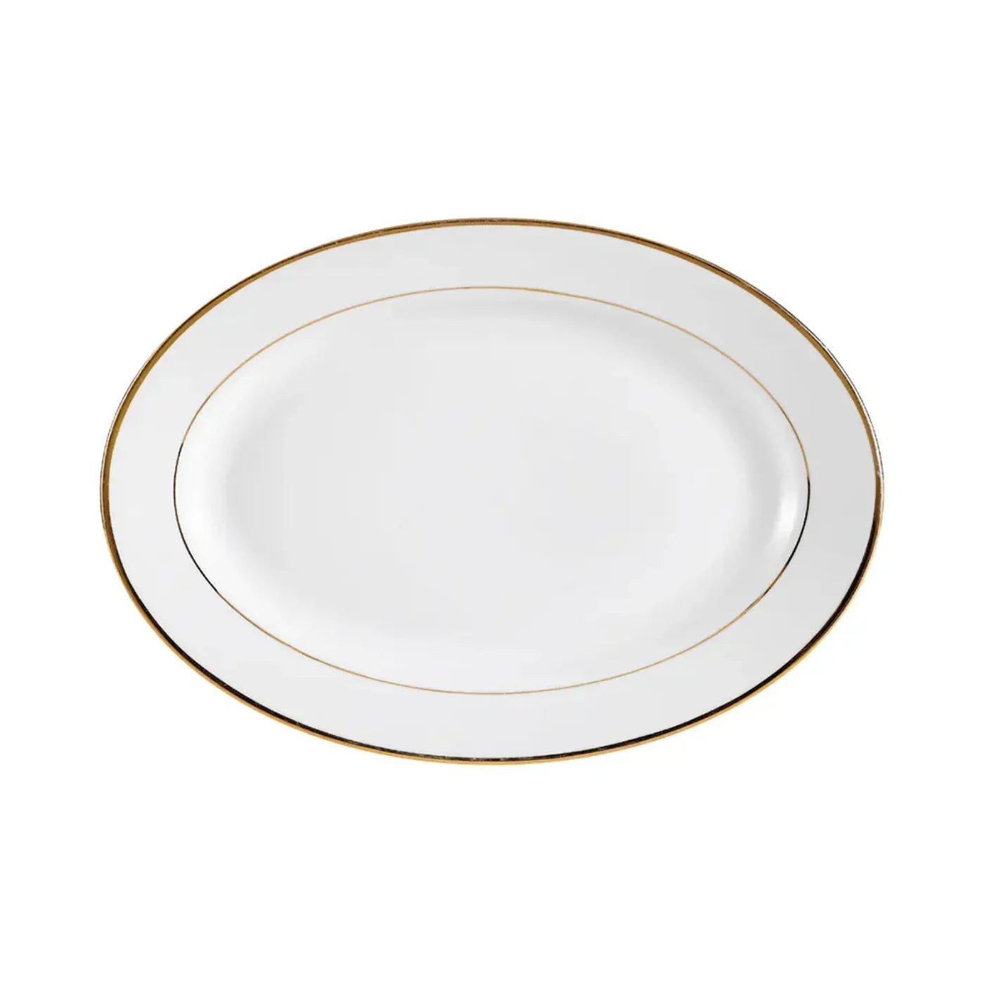 CAC China  Oval Platter 10" Case of 24 Pcs - GRY-12