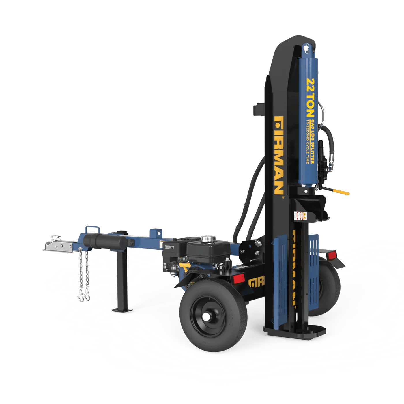 Firman GS2201 Gas Portable Log Splitter 22-Ton Vertical/Horizontal 196cc 6.5HP with Auto Return New GS2201