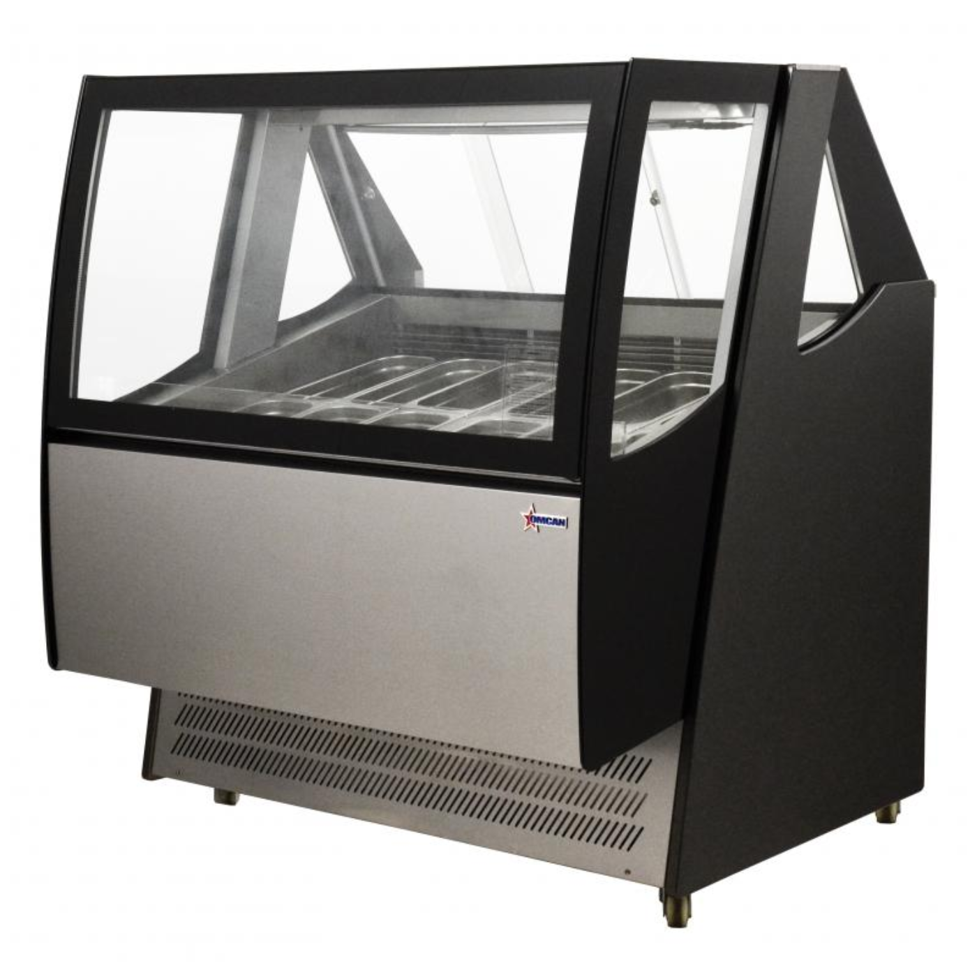 Chef AAA - FR-CN-1200-D, Commercial 41" 600L Capacity Gelato Display Freezer Case - FR-CN-1200-D