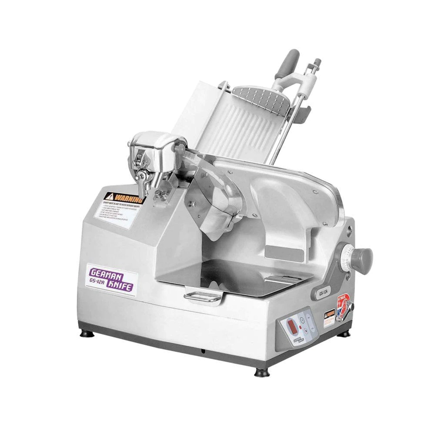 German Knife - GS-12A, Commercial 12" Heavy Duty Manual Meat Slicer Gravity Feed - GS-12A
