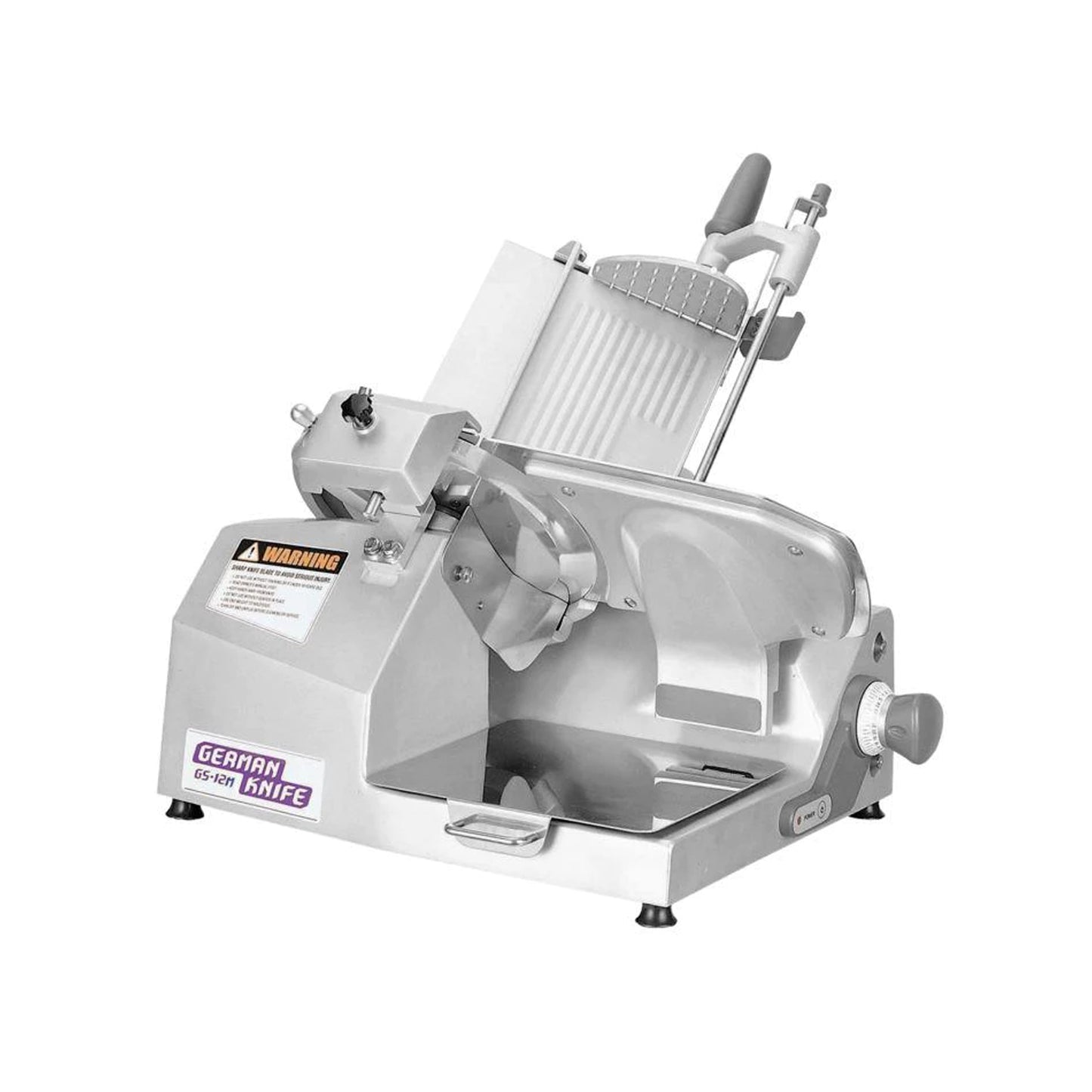 German Knife - GS-12M, Commercial 12" Heavy Duty Manual Meat Slicer Gravity Feed - GS-12M