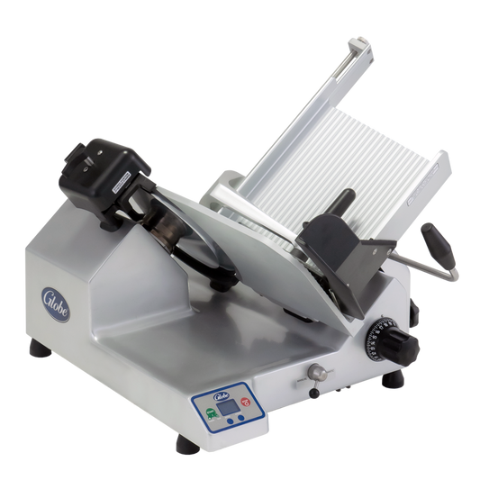 Globe SG13-07 Premium Heavy-Duty 13" Manual Slicer 220/50/1 - 220V, 1 - GLSG1307