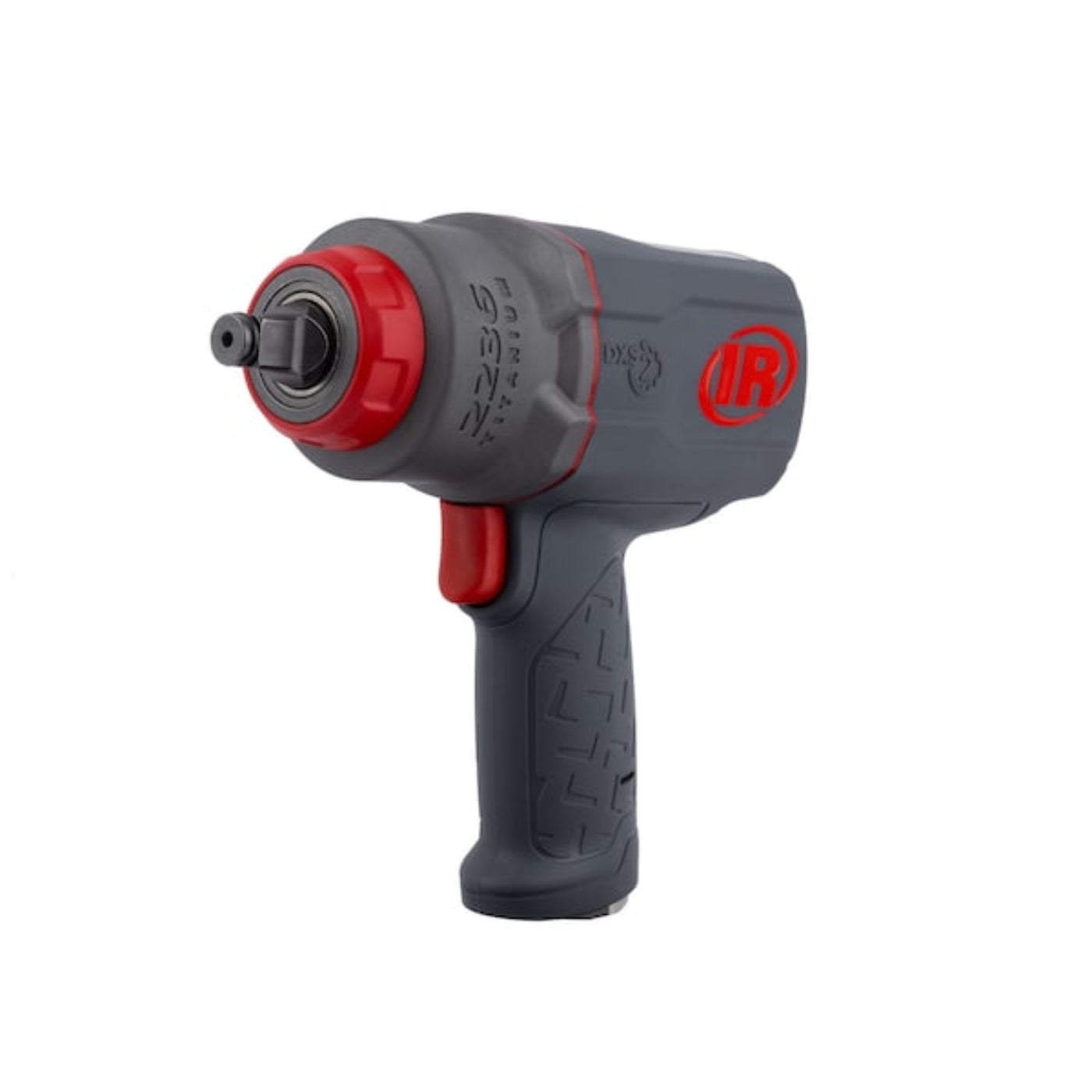 Ingersoll Air DXS2 1/2" Air Impact Wrench, Quiet, 1500 ft-lb, Titanium Hammercase, Friction Ring Retainer - G611058282