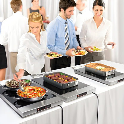 Hatco 15.5" Electronic Glass Heated Shelf Food Warmer - 120V/300W - HGSM-1P