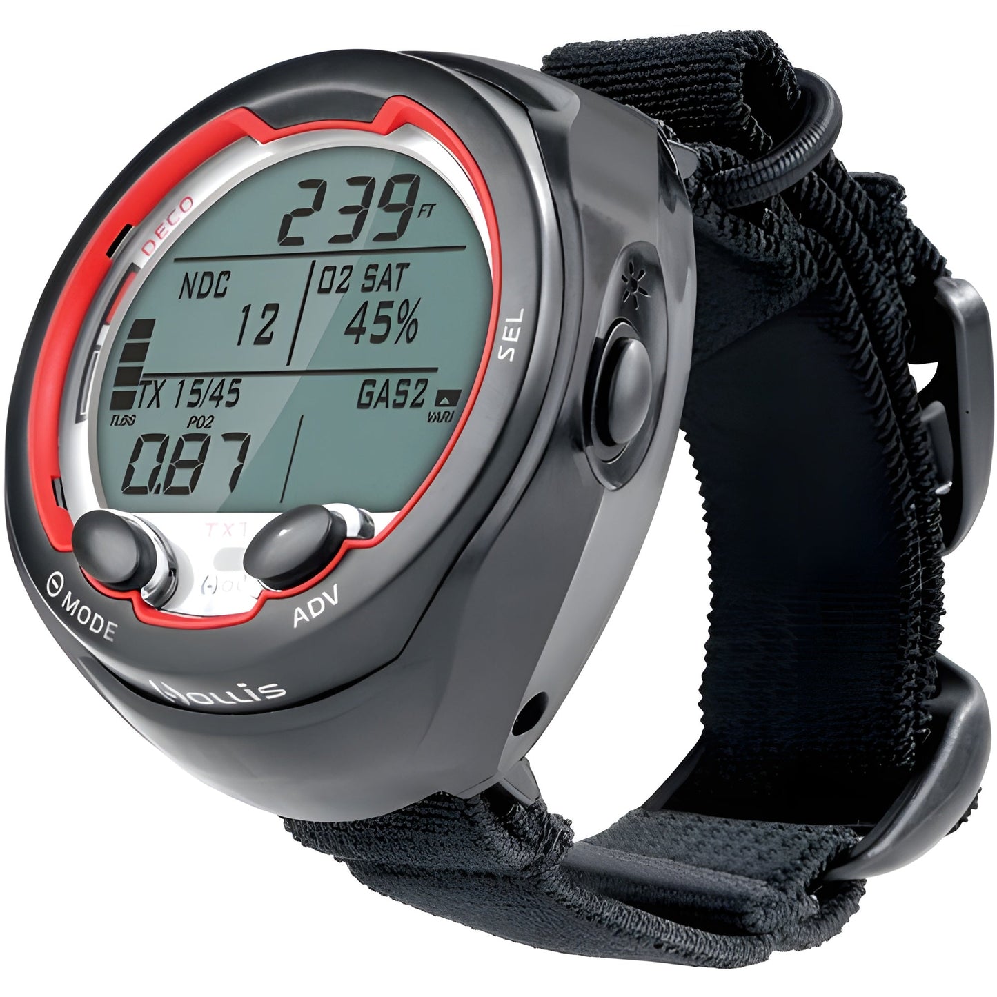 Hollis TX1 Trimix Tech Scuba Diving Computer - COM119 COM W/ TRA