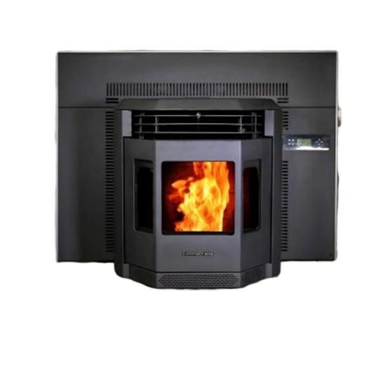 ComfortBilt Pellet Stove Fireplace Insert - HP22i-Black