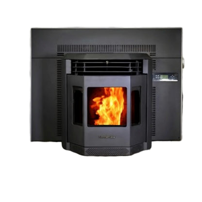 ComfortBilt Pellet Stove Fireplace Insert - HP22i-Black