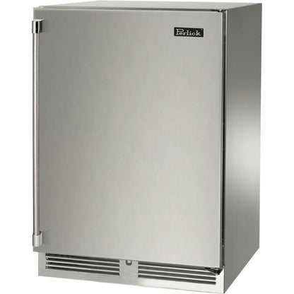 Perlick 24"  Dual Zone Refrigerator and Wine Reserve with 14 Bottle and 44 Can Capacity, Stainless Steel Door - HP24CO-4-1