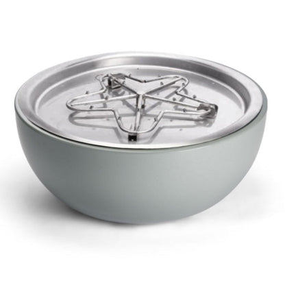 HPC Fire Aluminum Spun Gas Fire Bowl - STONE30MLFPK-LP