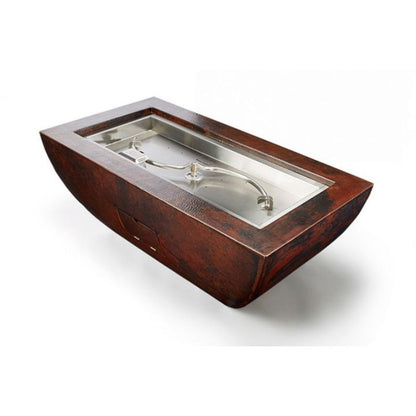 HPC Phoenix S-Fire Hammered Copper Gas Fire Bowl – PHOEN47X25/SFIRE-MLFPK-LP