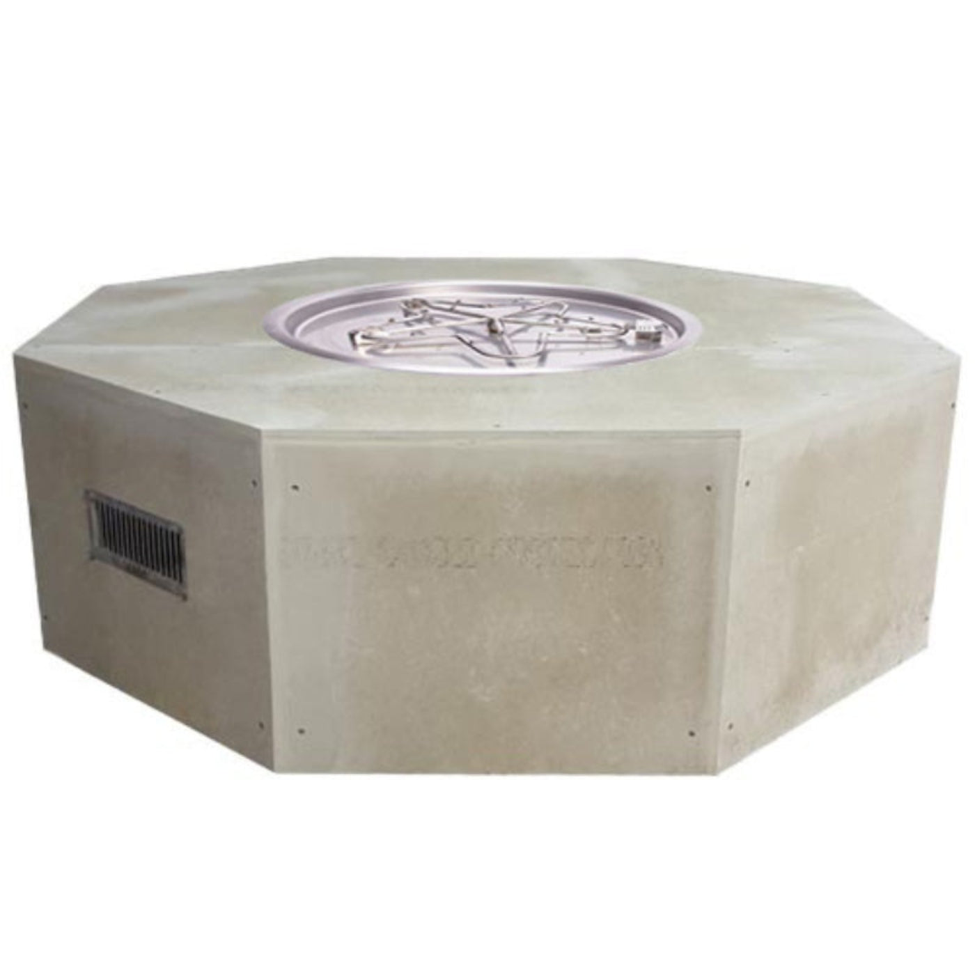HPC Fire Ready-To-Finish Octagon Fire Pit Kit - U45O/MLFPK25CEK-NG