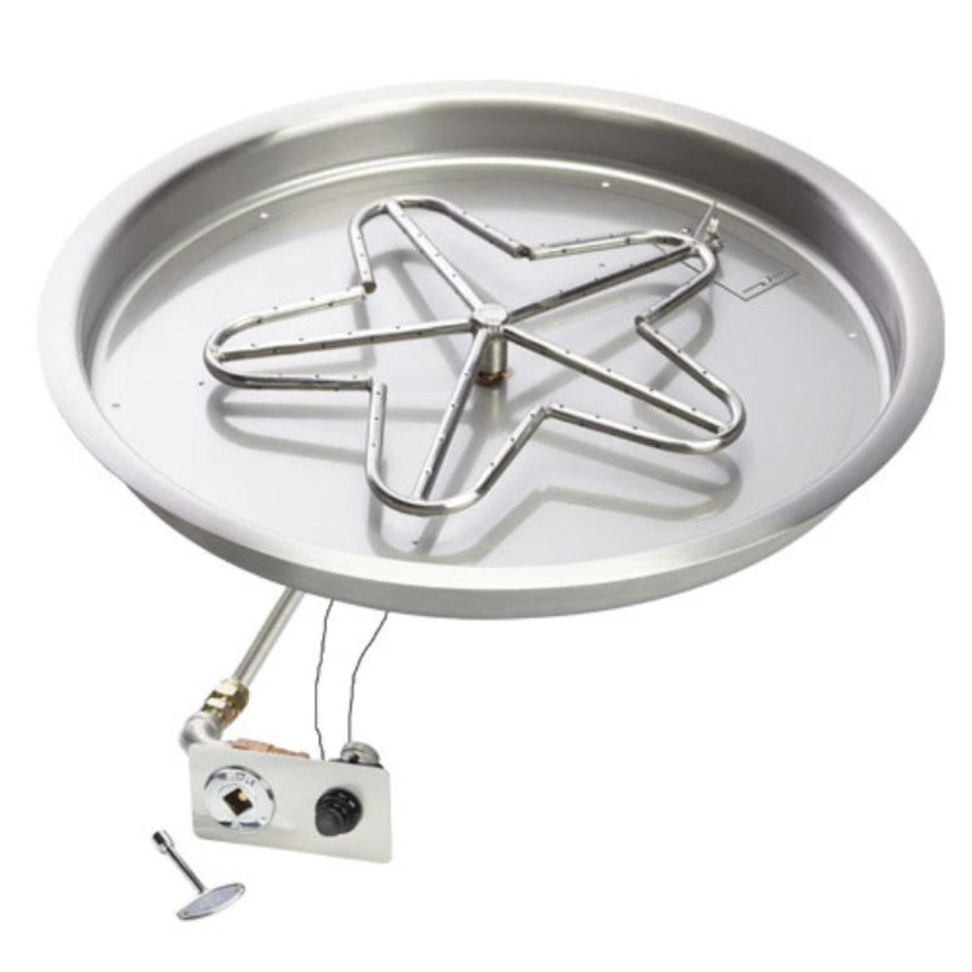 HPC Fire Round Bowl Burner Insert - PENTA13 MLFPK-FLEX-NG