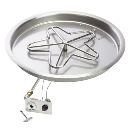 HPC Fire Round Bowl Burner Insert - PENTA13 MLFPK-FLEX-NG