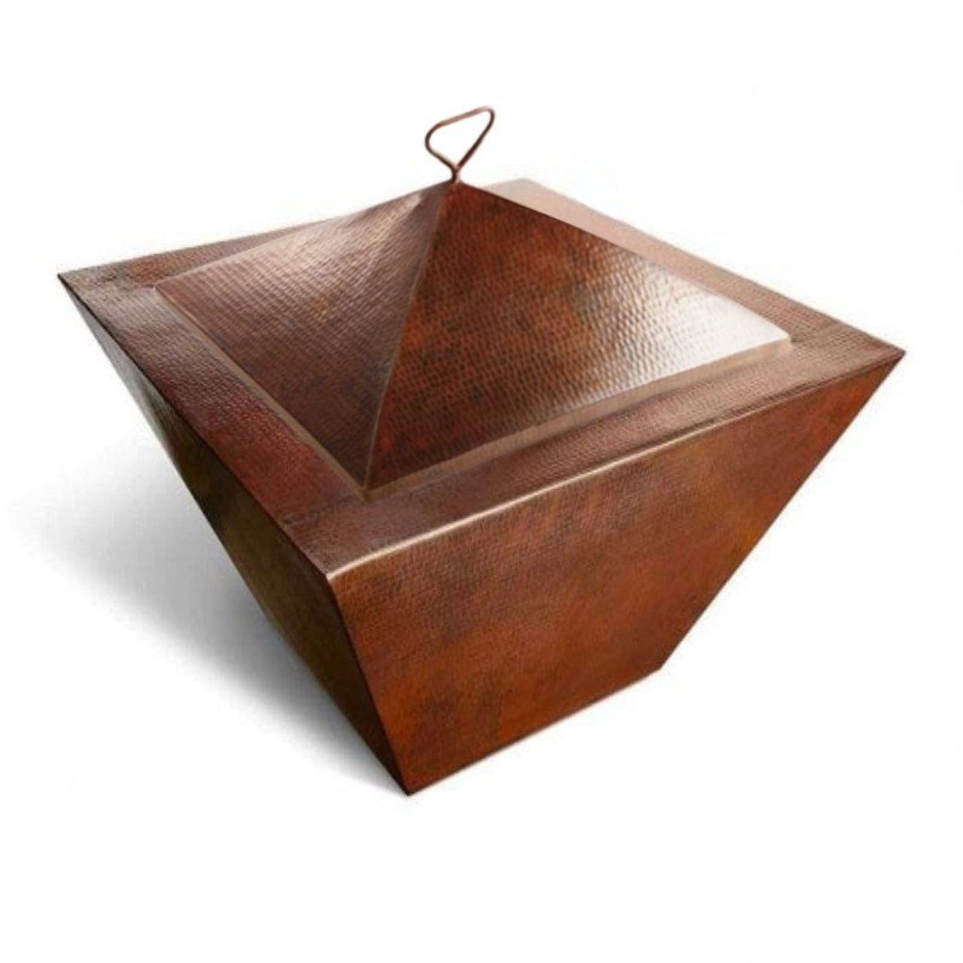 HPC Fire Sierra Copper Square Gas Fire Bowl – SIER36-MLFPK-LP